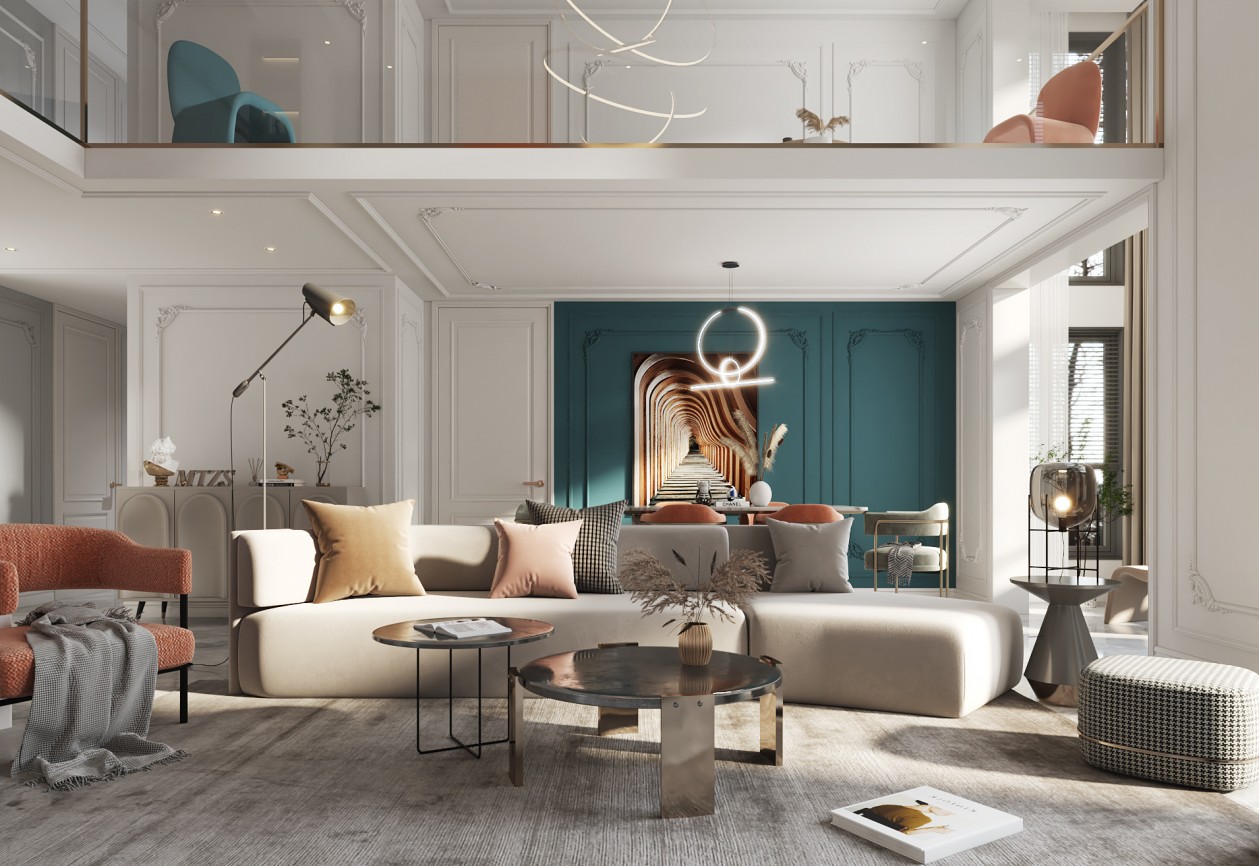 別墅大宅經(jīng)典法式裝修風(fēng)格