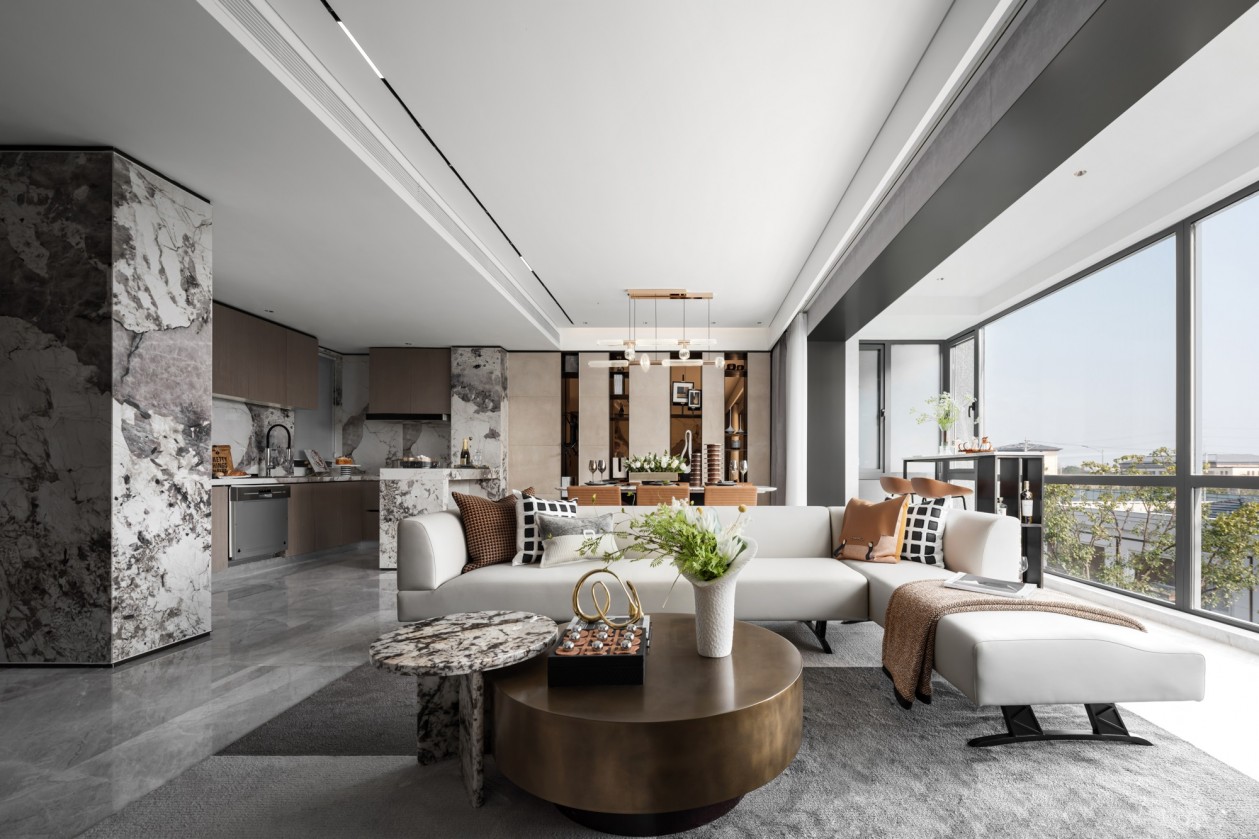 別墅大宅現(xiàn)代輕奢裝修風(fēng)格