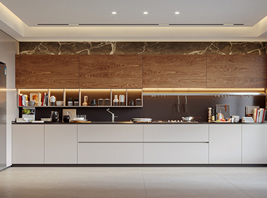 名匠整裝一字型櫥柜實(shí)景