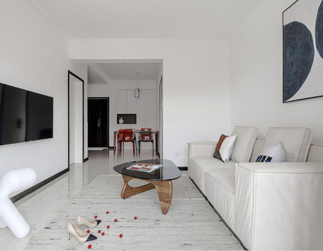 舊房老房客廳裝修改造后