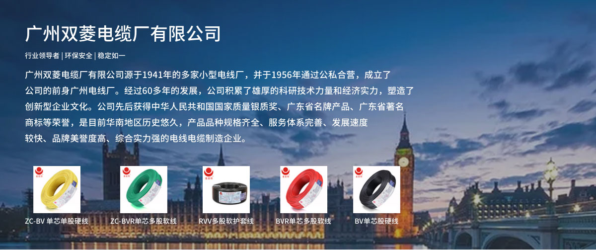 名匠整裝合作品牌廣州雙菱電纜