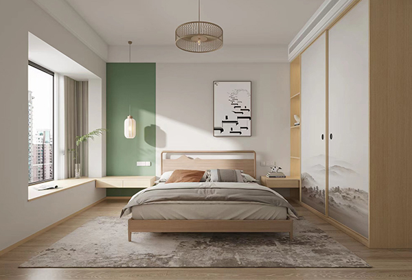 南寧廣電嘉園114㎡平層日式裝修風(fēng)格全景VR