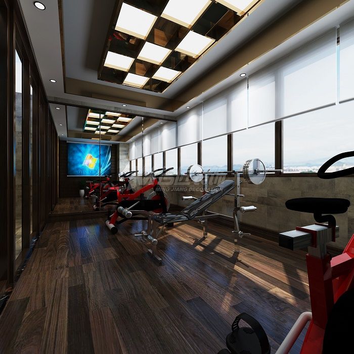 遠(yuǎn)辰山水860㎡健身房歐式裝修風(fēng)格效果圖