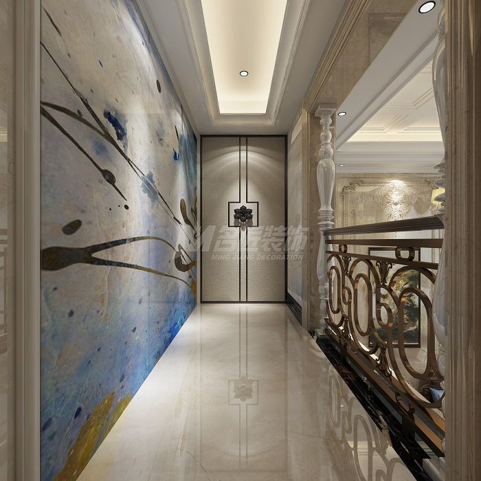 遠(yuǎn)辰山水860㎡過(guò)道走廊歐式裝修風(fēng)格效果圖