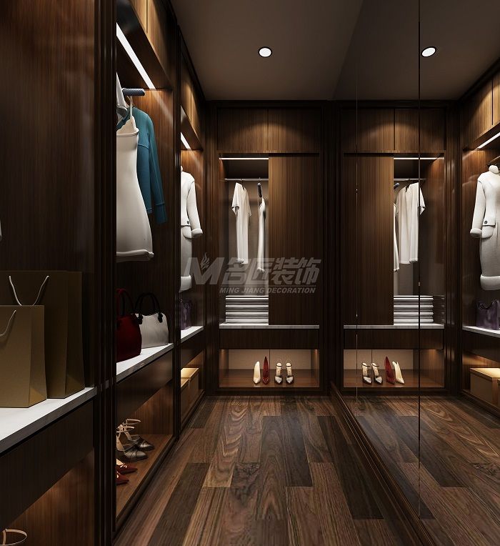 遠(yuǎn)辰山水860㎡衣帽間歐式裝修風(fēng)格效果圖